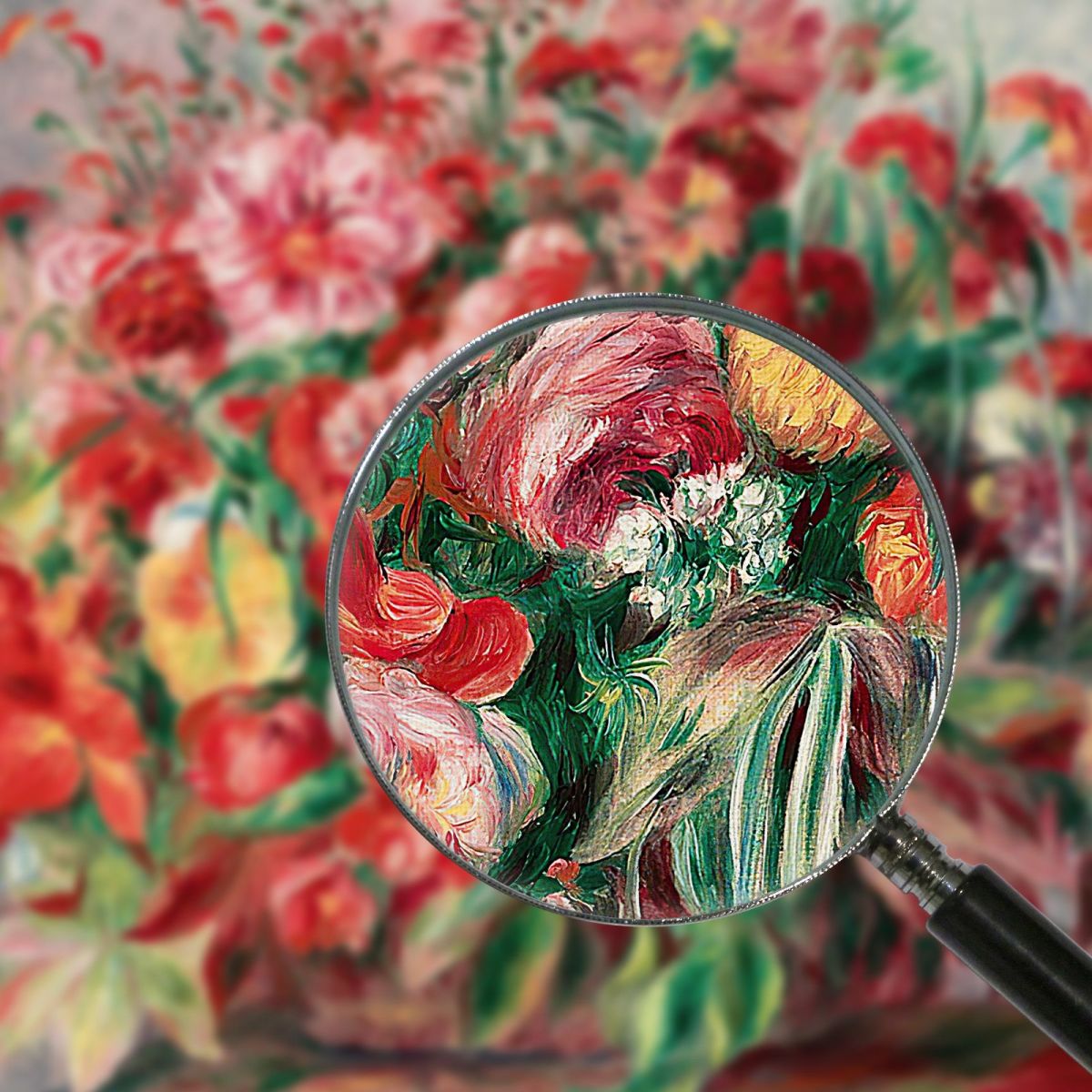 Basket Of Flowers Pierre-Auguste Renoir par193 canvas print