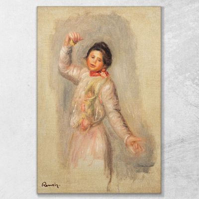 Castanet Dancer Pierre-Auguste Renoir par195 canvas print 