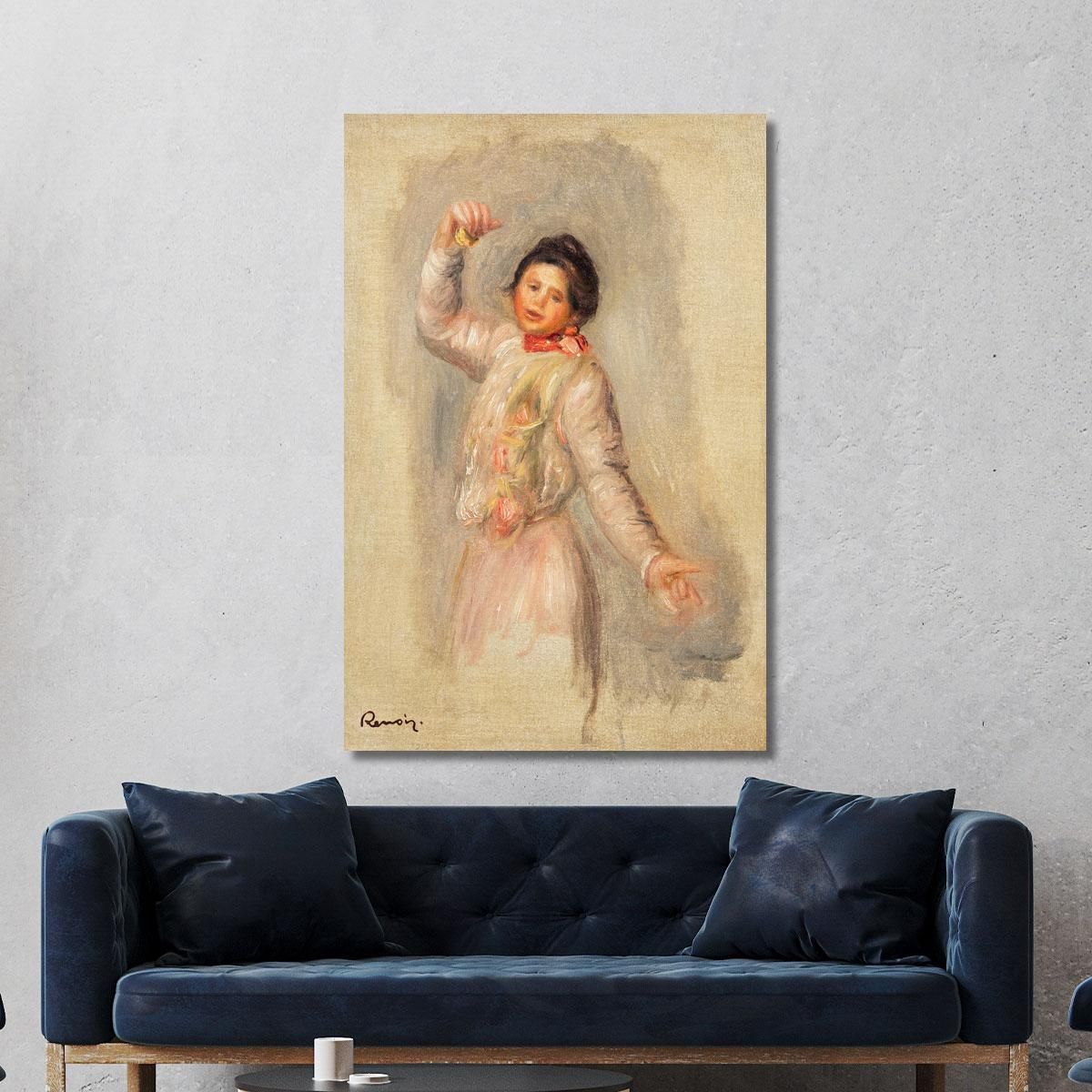 Castanet Dancer Pierre-Auguste Renoir par195 canvas print 
