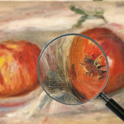 Two Apples Pierre-Auguste Renoir par197 canvas print