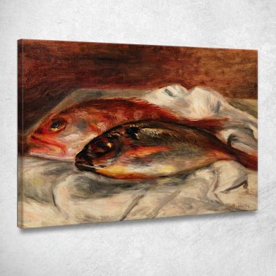Sea Bream And Scorpion Fish Pierre-Auguste Renoir par200 canvas print 