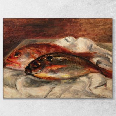 Sea Bream And Scorpion Fish Pierre-Auguste Renoir par200 canvas print 