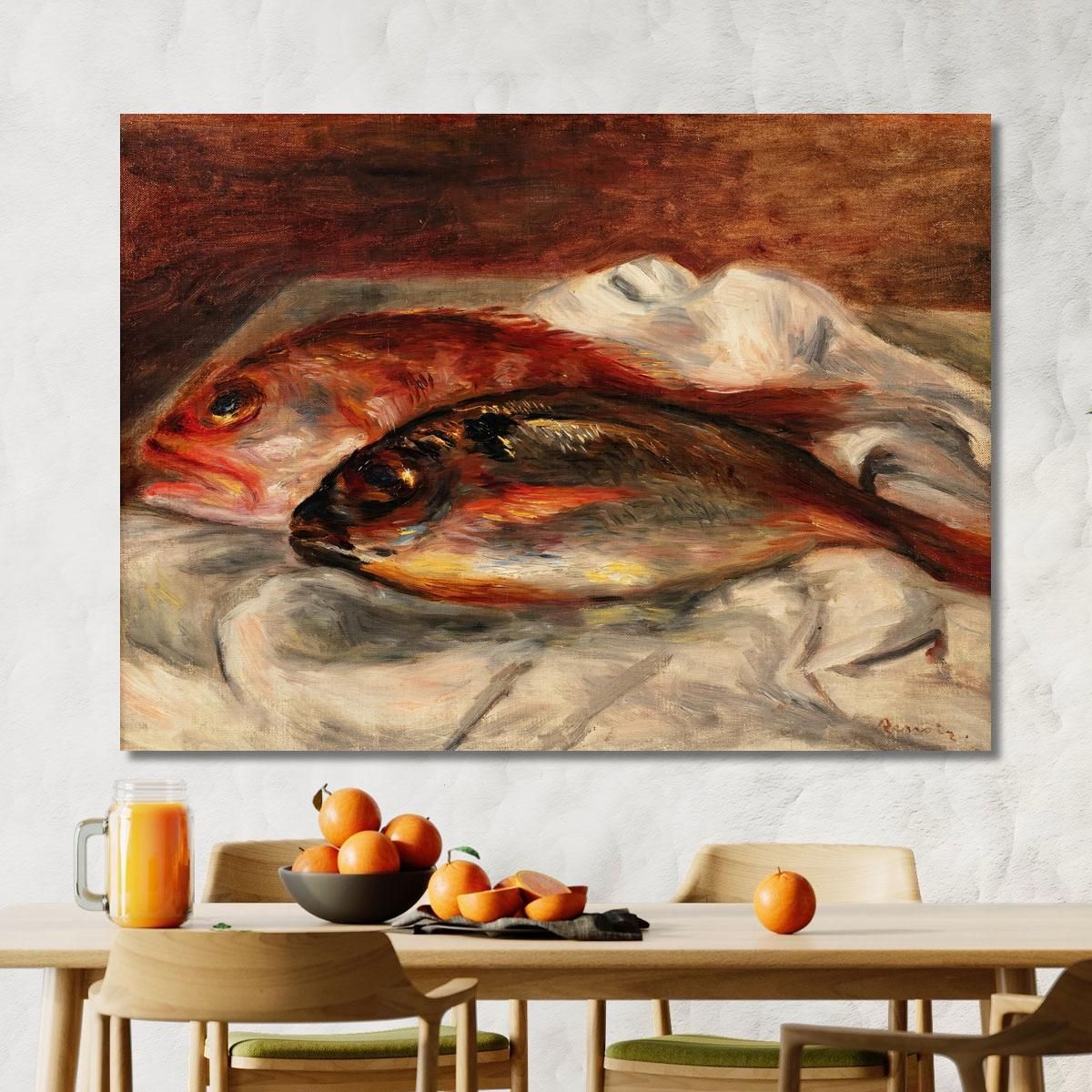 Sea Bream And Scorpion Fish Pierre-Auguste Renoir par200 canvas print 