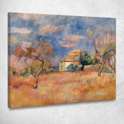 Dovecote At Bellevue Pigeonnier De Bellevue Pierre-Auguste Renoir par201 canvas print 