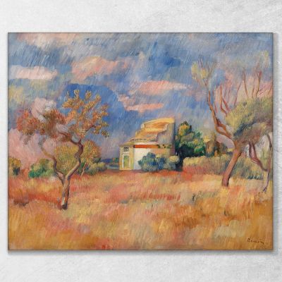 Dovecote At Bellevue Pigeonnier De Bellevue Pierre-Auguste Renoir par201 canvas print 