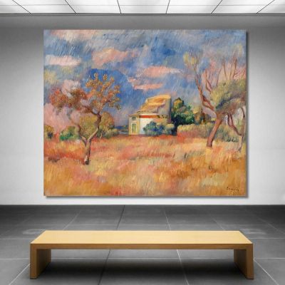 Dovecote At Bellevue Pigeonnier De Bellevue Pierre-Auguste Renoir par201 canvas print 
