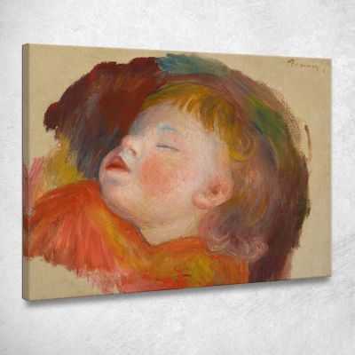 Sleeping Child Pierre-Auguste Renoir par203 canvas print 