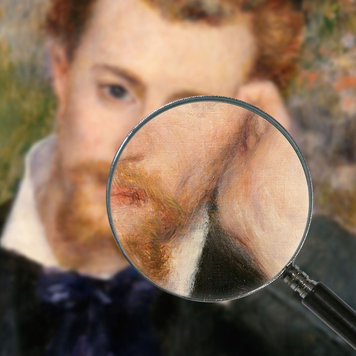Eugène Murer Hyacinthe Pierre-Auguste Renoir par205 canvas print