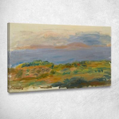 Green Cliff And Sea Pierre-Auguste Renoir par206 canvas print 