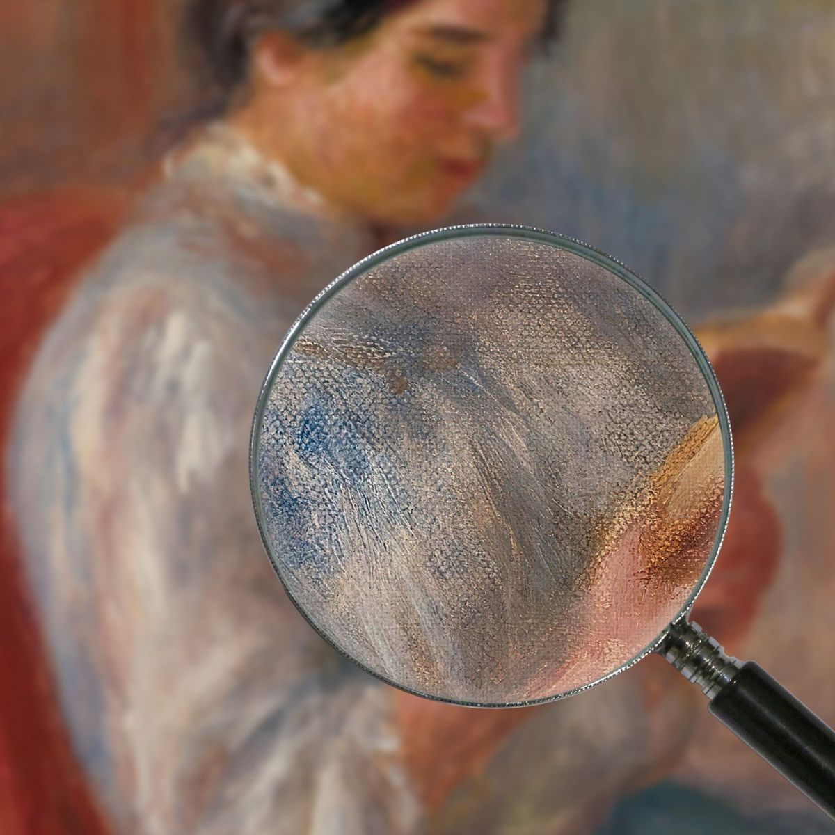 Woman Reading Pierre-Auguste Renoir par219 canvas print
