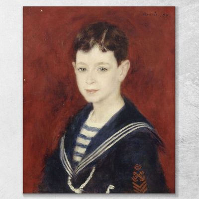 Fernand Halphen As A Boy Pierre-Auguste Renoir par224 canvas print 