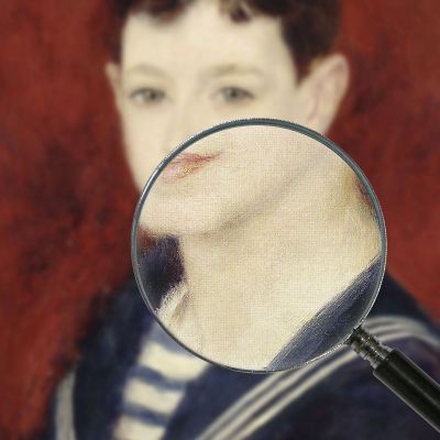 Fernand Halphen As A Boy Pierre-Auguste Renoir par224 canvas print