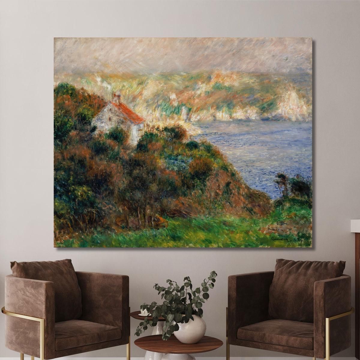 Fog On Guernsey Fog On Guernsey Pierre-Auguste Renoir par230 canvas print 
