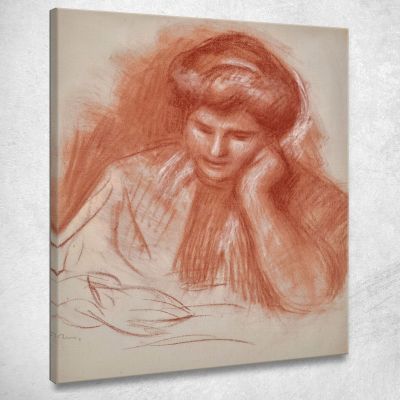 Gabrielle Reading 2 Pierre-Auguste Renoir par233 canvas print 