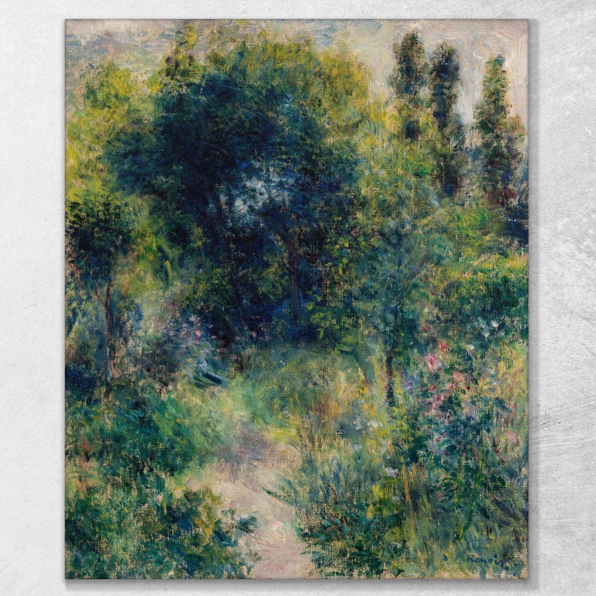 Garden Pierre-Auguste Renoir par235 canvas print 