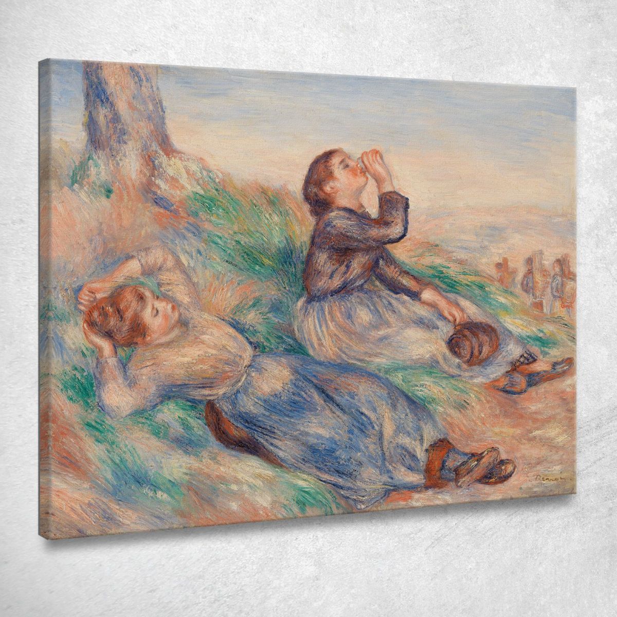 Grape Gatherers Vendangeuses Pierre-Auguste Renoir par251 canvas print Grape Gatherers Vendangeuses Pierre-Auguste Renoir par251 canvas print