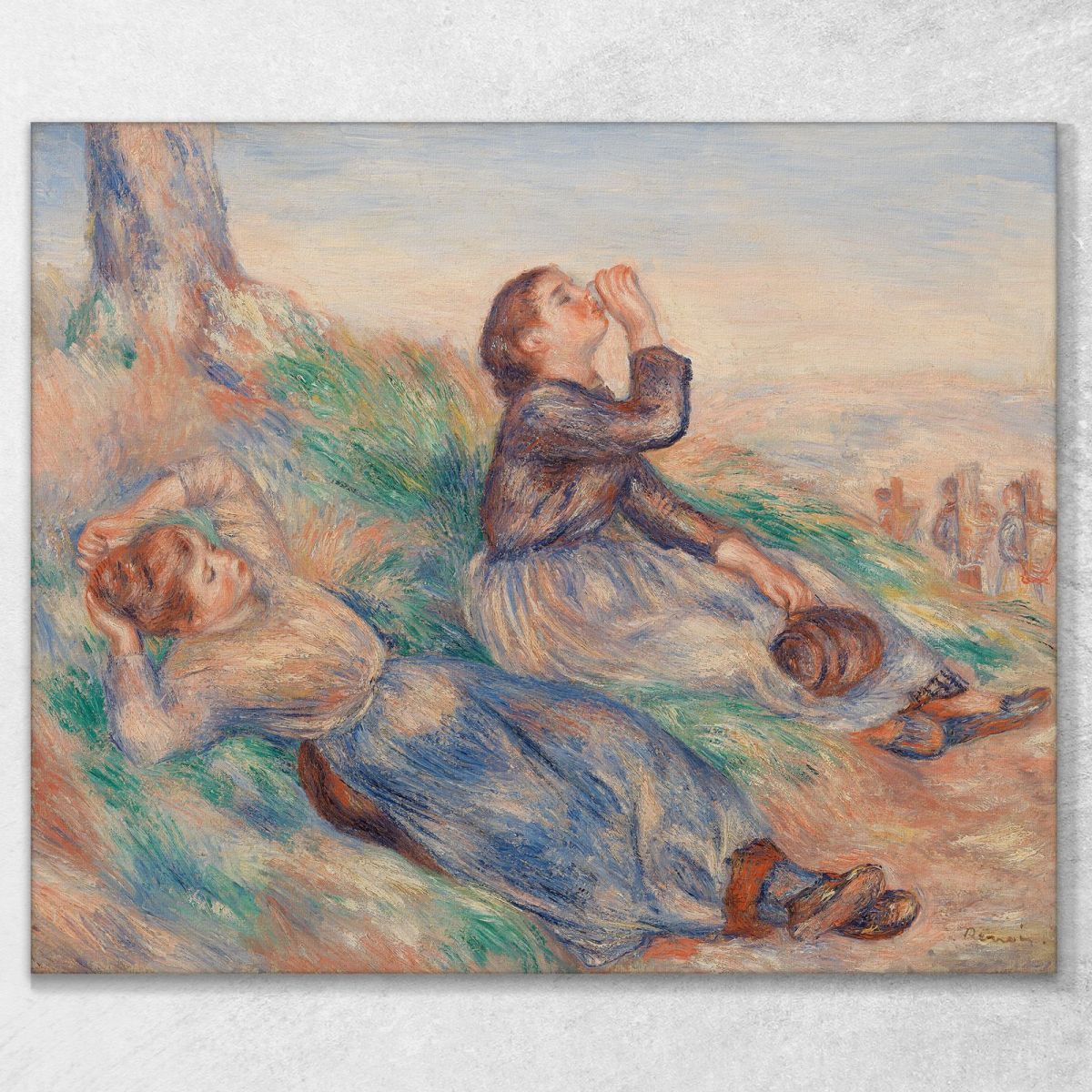 Grape Gatherers Vendangeuses Pierre-Auguste Renoir par251 canvas print