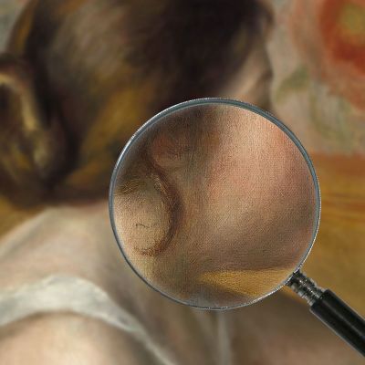 Head Of A Young Girl Pierre-Auguste Renoir par254 canvas print