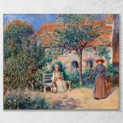 In Brittany In Brittany Pierre-Auguste Renoir par259 canvas print 