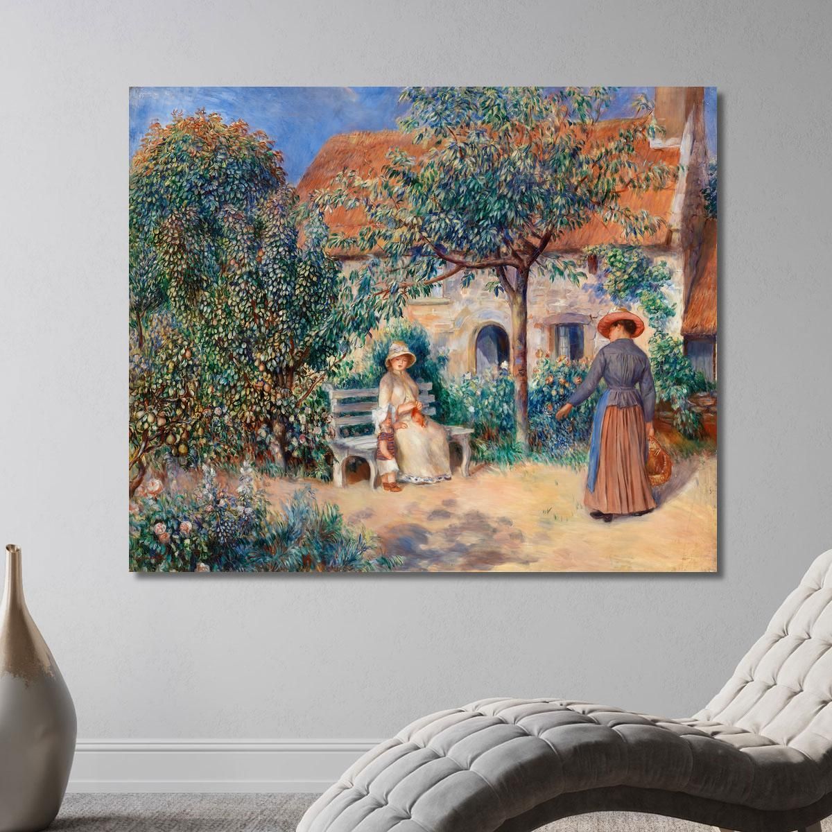 In Brittany In Brittany Pierre-Auguste Renoir par259 canvas print 