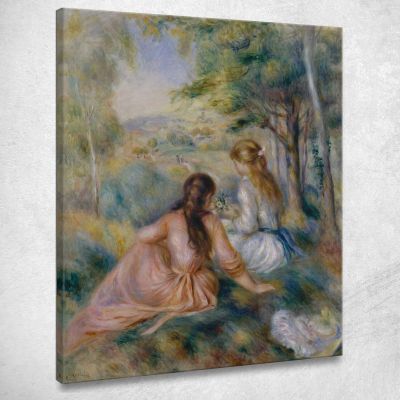 In The Meadow Pierre-Auguste Renoir par260 canvas print 