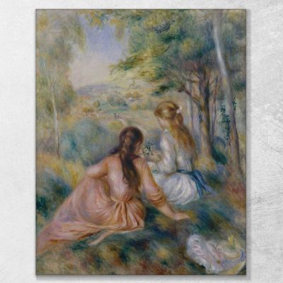 In The Meadow Pierre-Auguste Renoir par260 canvas print 