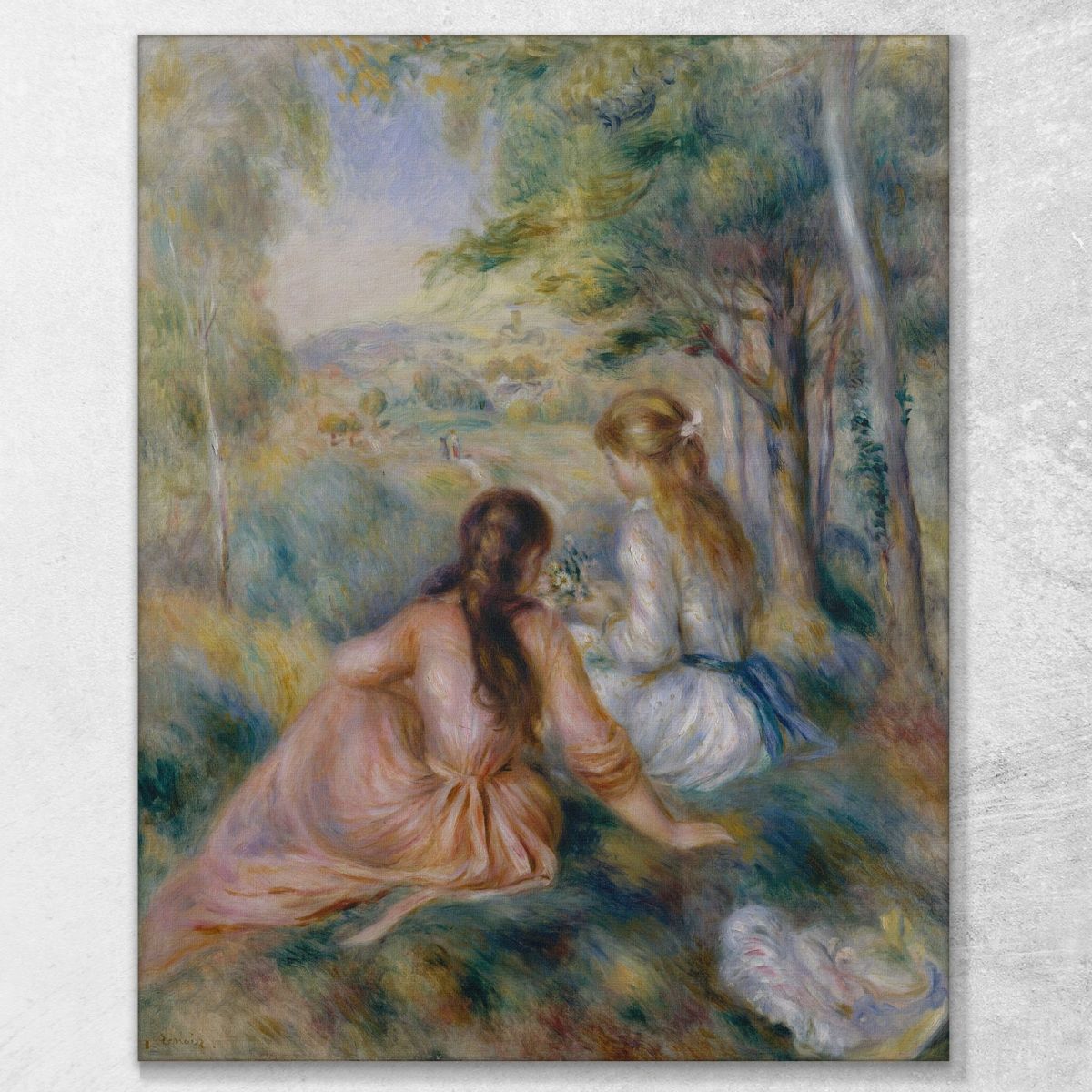 In The Meadow Pierre-Auguste Renoir par260 canvas print 