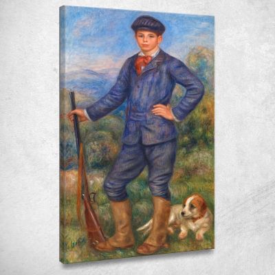 Jean As A Huntsman Pierre-Auguste Renoir par261 canvas print 