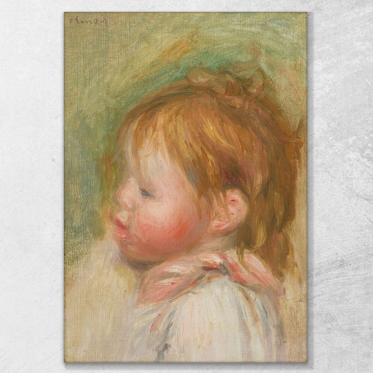 Jean Renoir As A Child Pierre-Auguste Renoir par262 canvas print 