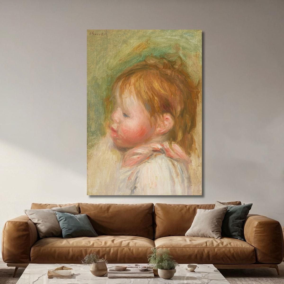 Jean Renoir As A Child Pierre-Auguste Renoir par262 canvas print 
