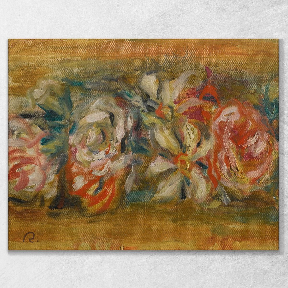 Flower Pier Pierre-Auguste Renoir par266 canvas print 