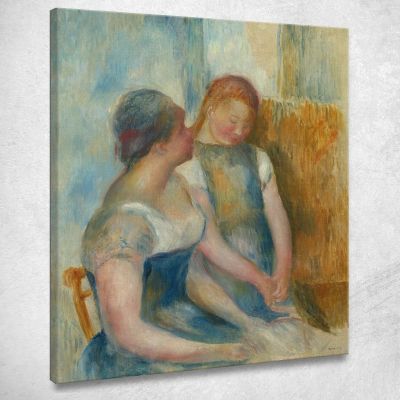 La Conversation Pierre-Auguste Renoir par279 canvas print 