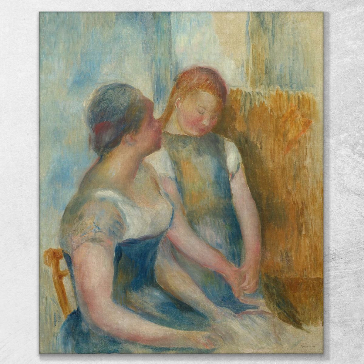 La Conversation Pierre-Auguste Renoir par279 canvas print 
