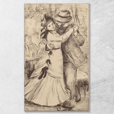 Dance In The Countryside Pierre-Auguste Renoir par280 canvas print 