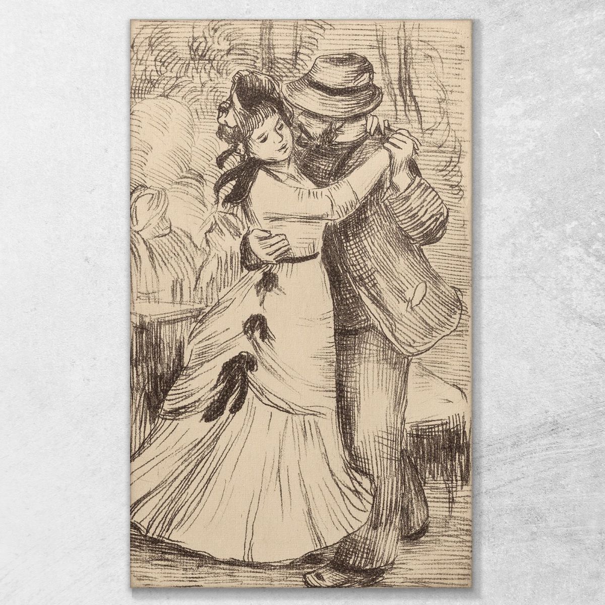 Dance In The Countryside Pierre-Auguste Renoir par280 canvas print 