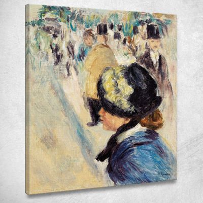 Place Pigalle Study Pierre-Auguste Renoir par283 canvas print 