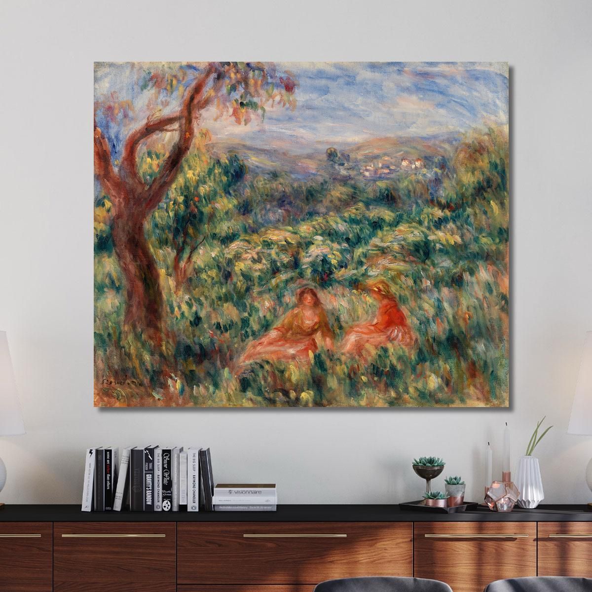 Landscape Paysage 2 Pierre-Auguste Renoir par286 canvas print 