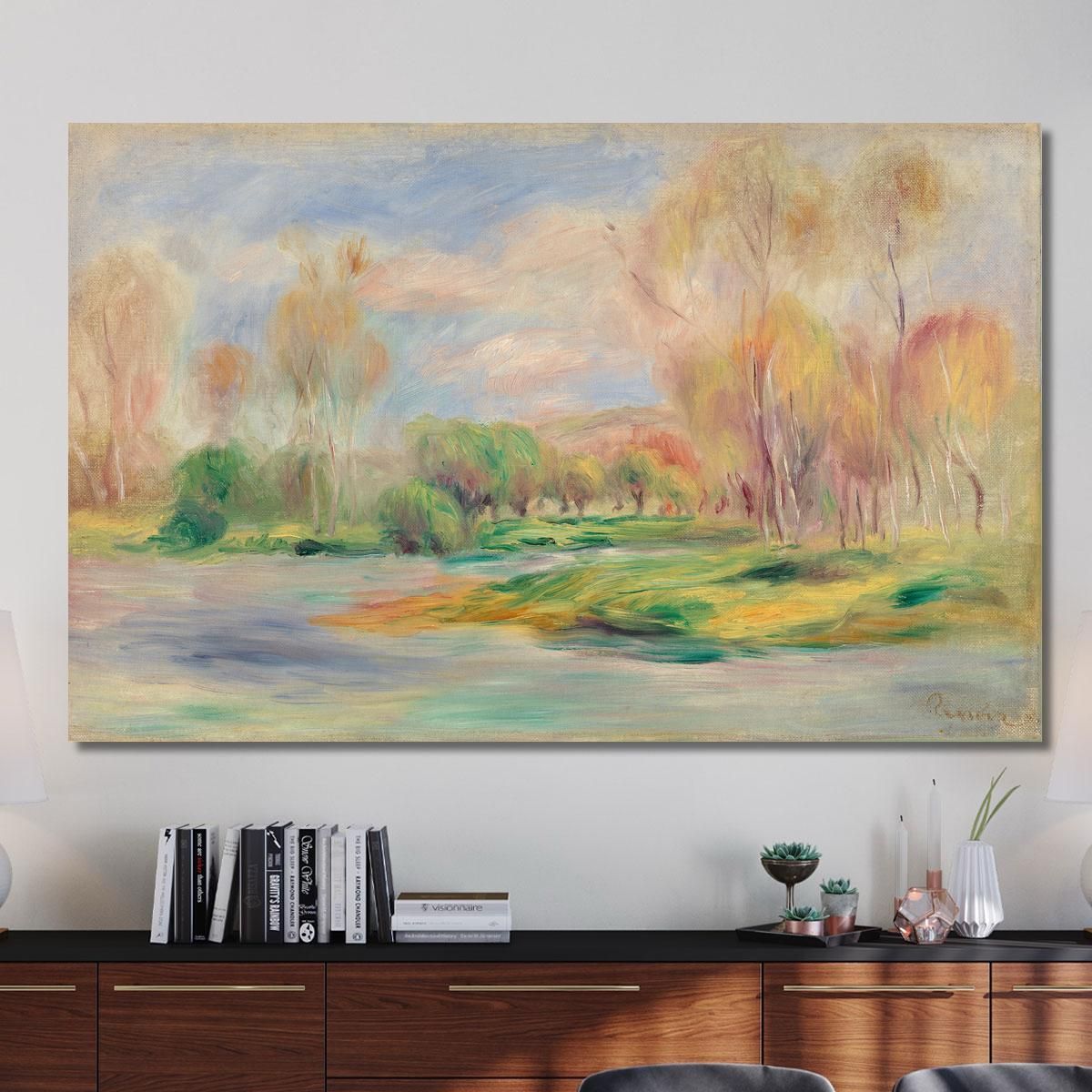 Landscape Paysage Ii Pierre-Auguste Renoir par290 canvas print 