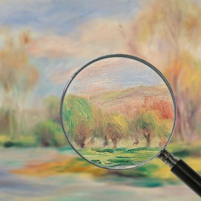 Landscape Paysage Ii Pierre-Auguste Renoir par290 canvas print