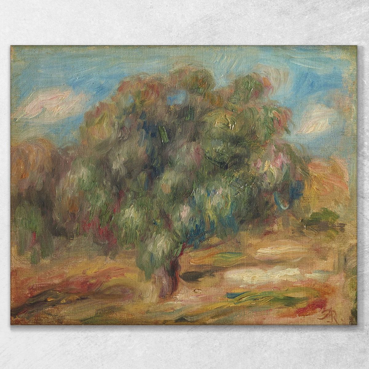 Landscape 3 Pierre-Auguste Renoir par293 canvas print 