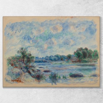 Landscape At Pont-Aven Pierre-Auguste Renoir par294 canvas print 