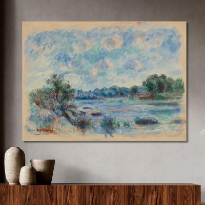 Landscape At Pont-Aven Pierre-Auguste Renoir par294 canvas print 