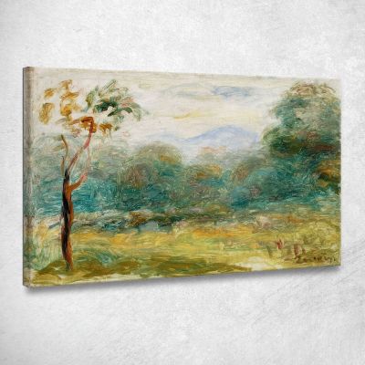Landscape From The South Of France Cagnes-Sur-Mer Pierre-Auguste Renoir par295 canvas print 