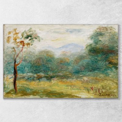 Landscape From The South Of France Cagnes-Sur-Mer Pierre-Auguste Renoir par295 canvas print 