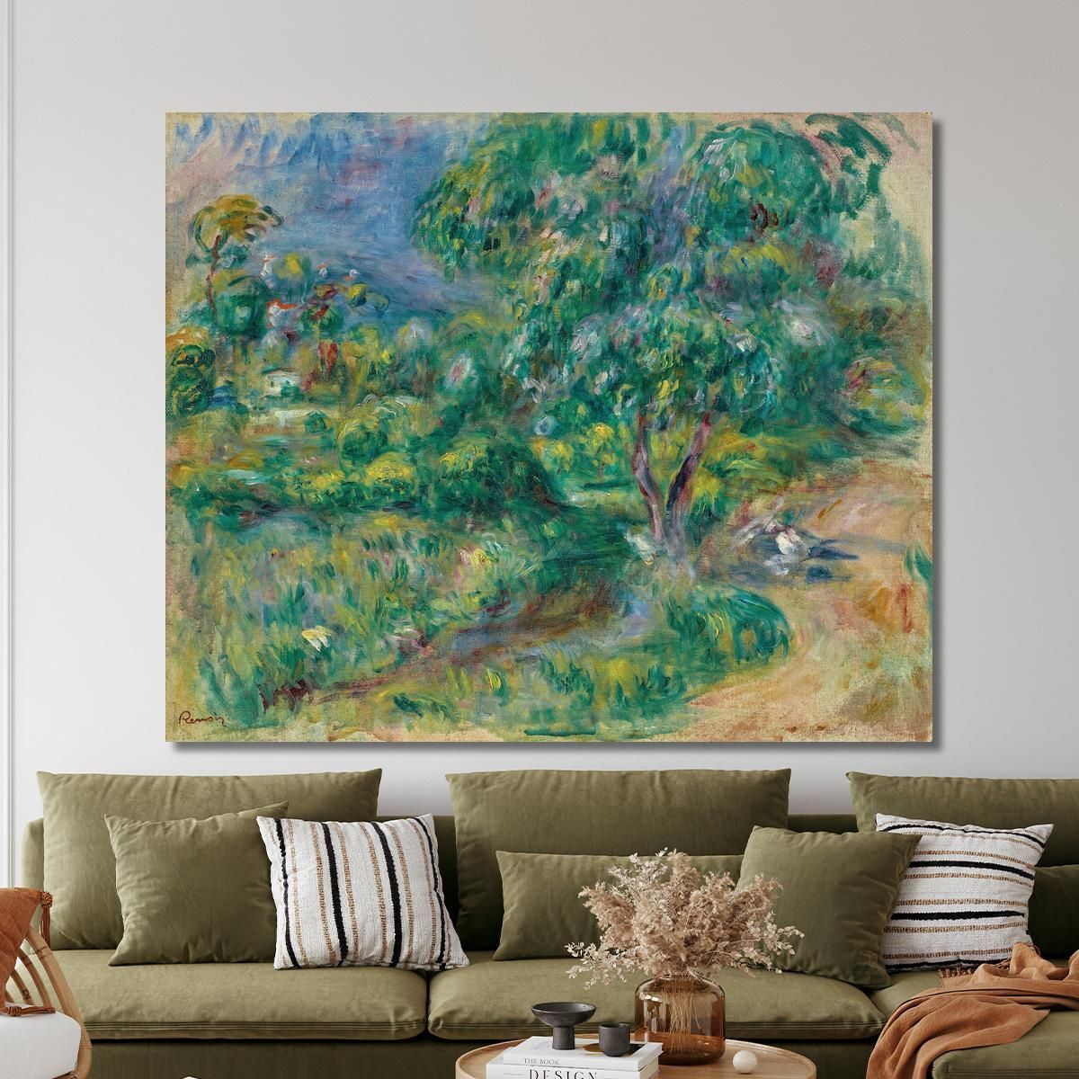 By Mouth Pierre-Auguste Renoir par308 canvas print 