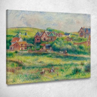 Blanche Pierson’S Chalet In Pourville Pierre-Auguste Renoir par311 canvas print 