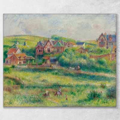 Blanche Pierson’S Chalet In Pourville Pierre-Auguste Renoir par311 canvas print 