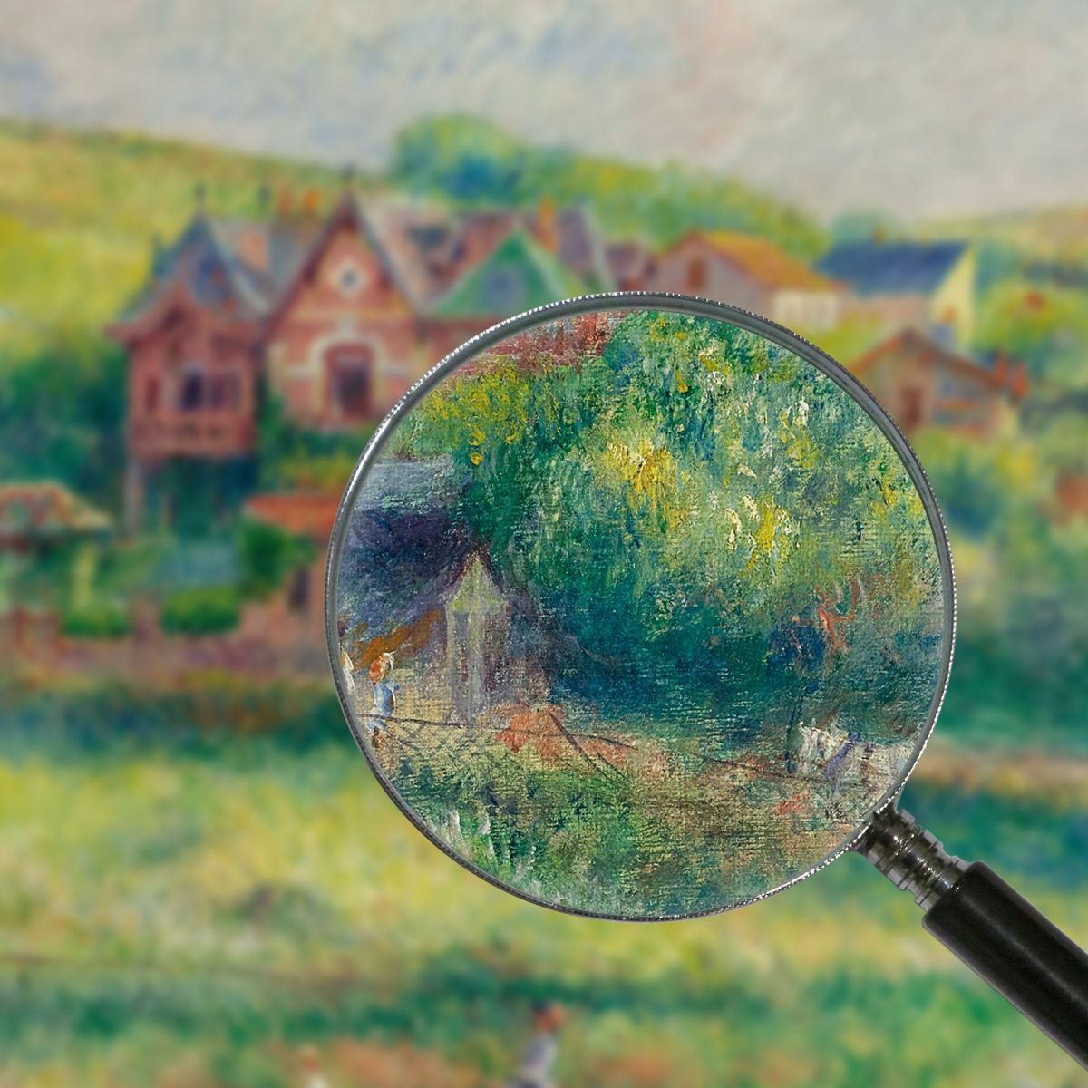 Blanche Pierson’S Chalet In Pourville Pierre-Auguste Renoir par311 canvas print
