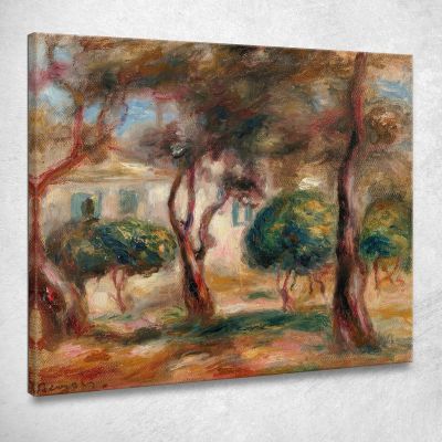 The Collettes Garden Pierre-Auguste Renoir par314 canvas print 