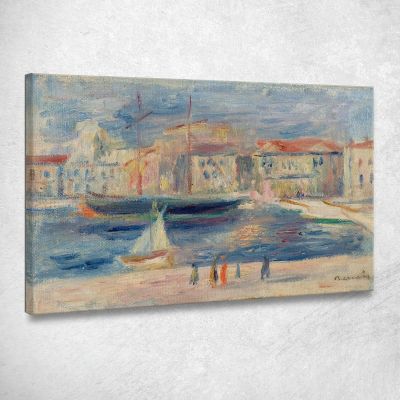 The Port Of Saint-Tropez Pierre-Auguste Renoir par316 canvas print 